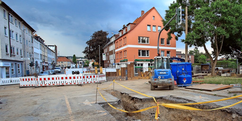 Dammstraße in Hildesheim: Sperrung mindestens bis Jahresende ...