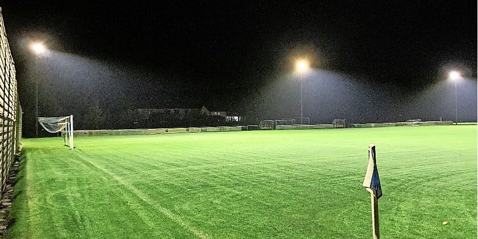 Günstige Lichteffekte beim SC Drispenstedt und anderswo, aber