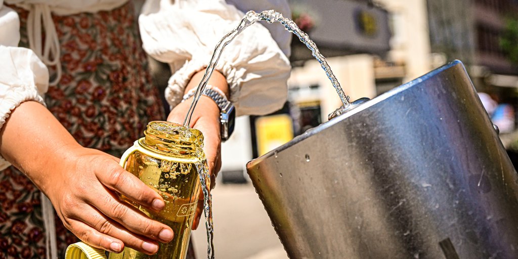 Free water on hot days: Here are drinking fountains in Hildesheim