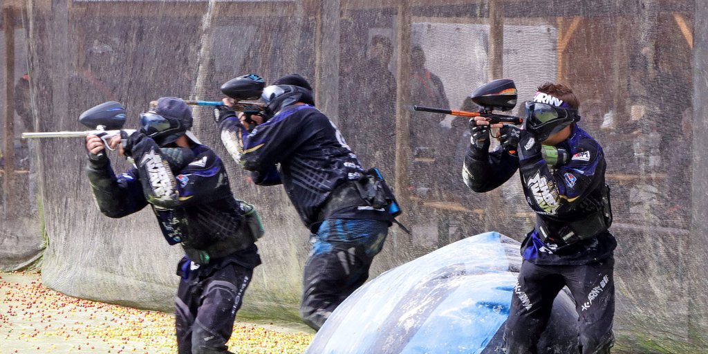 PaintballErweiterung am Jim+Jimmy Heftige Gegenwehr aus Drispenstedt