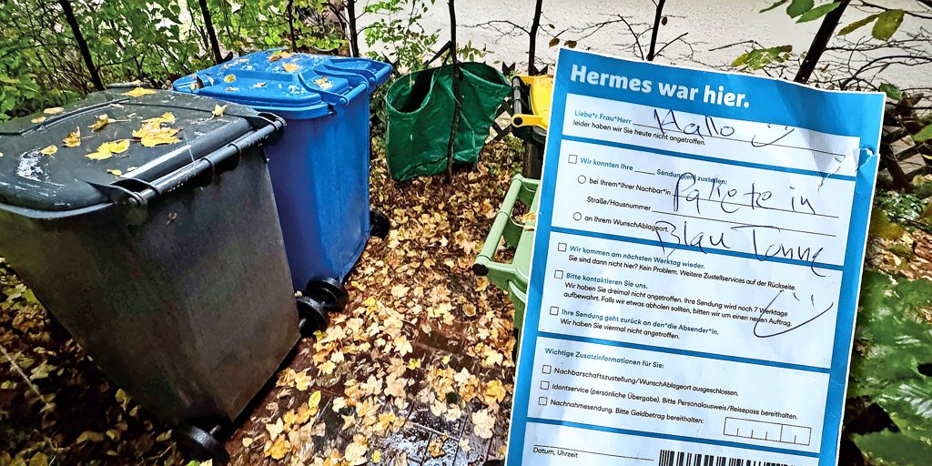 Package with new winter clothes ends up in the blue recycling bin: ...