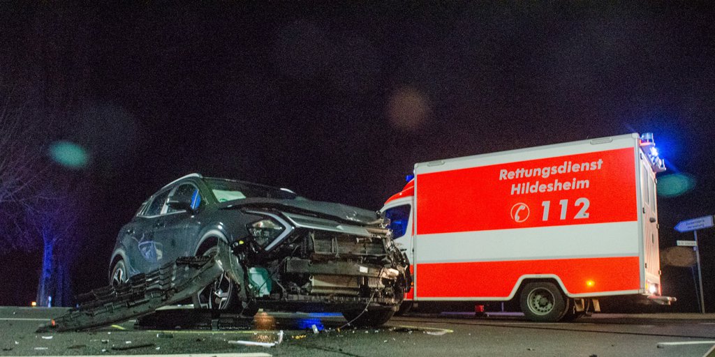 Drei Verletzte bei Unfall nahe der Zuckerfabrik in Nordstemmen