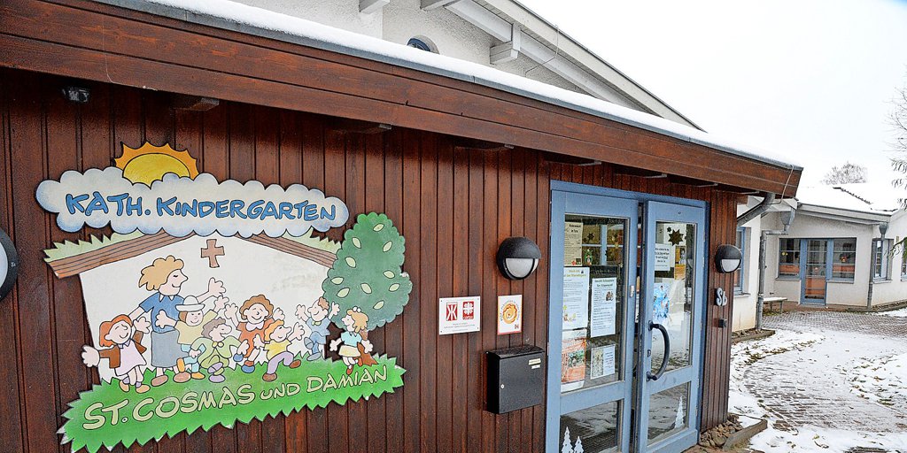 Unbekannte brechen in Kindergarten in Gro Dngen ein