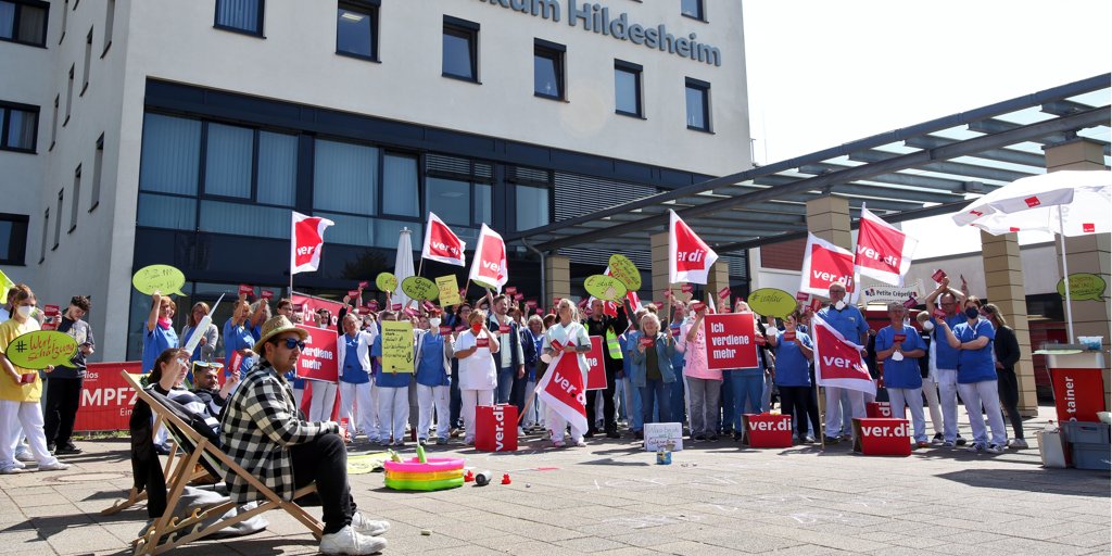 VerdiMitglieder gegen weitere Streiks Tarifstreit im Helios Klinikum
