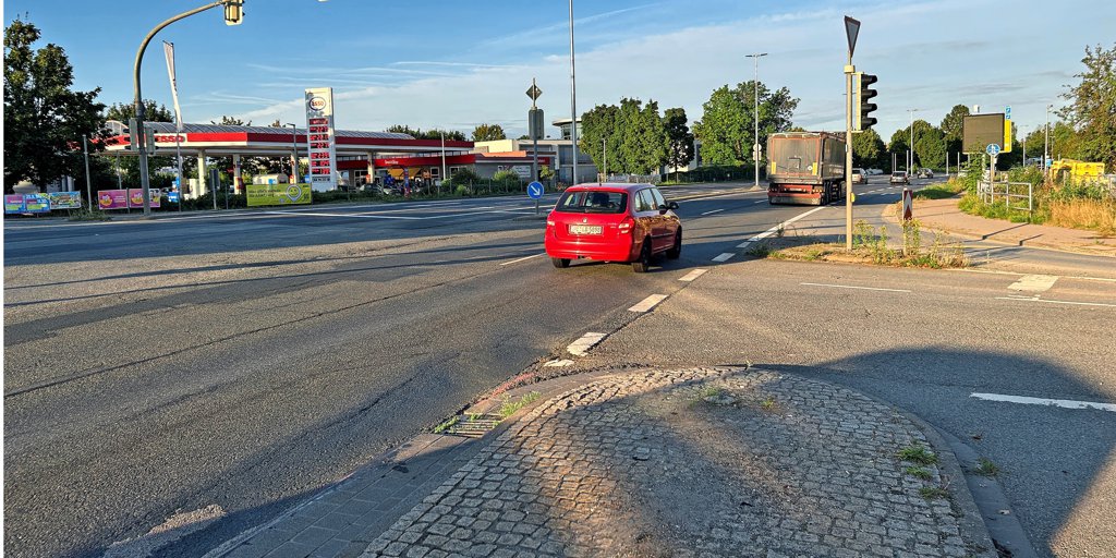 B1-Sperrung am Berliner Kreisel in Hildesheim ist aufgehoben