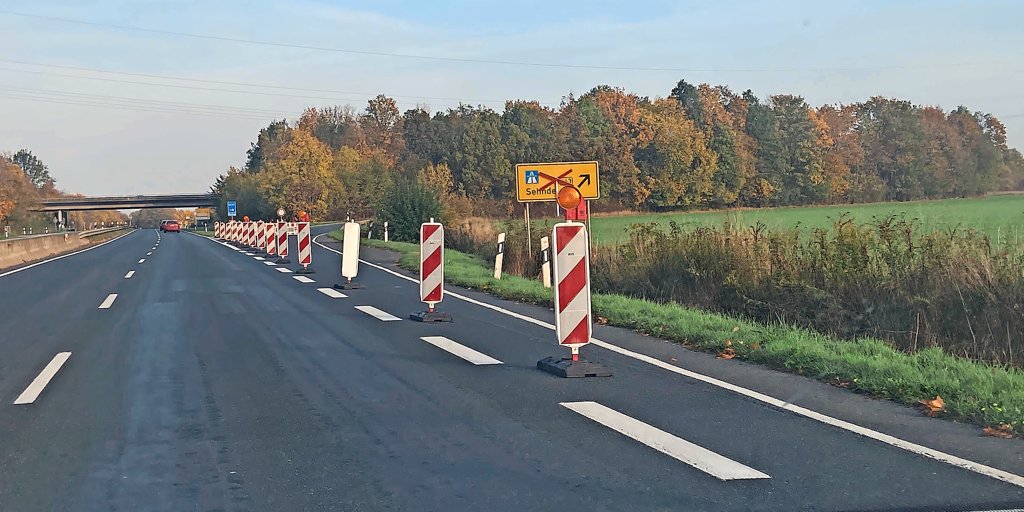 A7-Zubringer bei Laatzen wird erneut gesperrt – auch viele Autofahrer ...