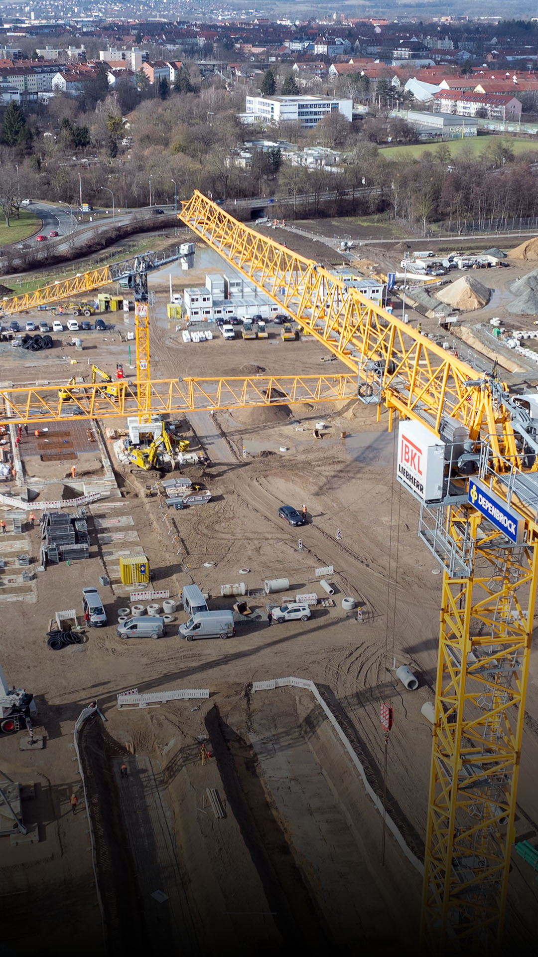 Blick auf Hildesheims Millionenprojekt am Kreisel