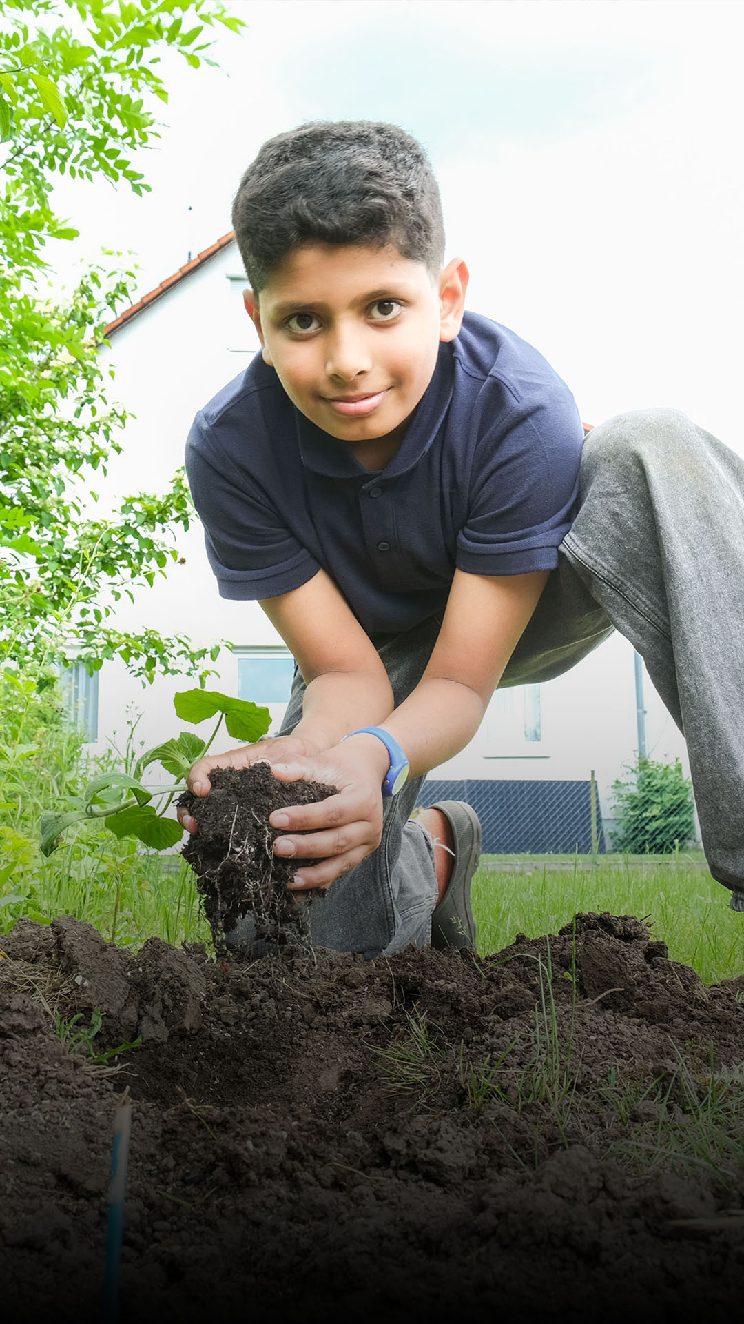 Größter Traum erfüllt: Tamseel hat einen Garten in Asel