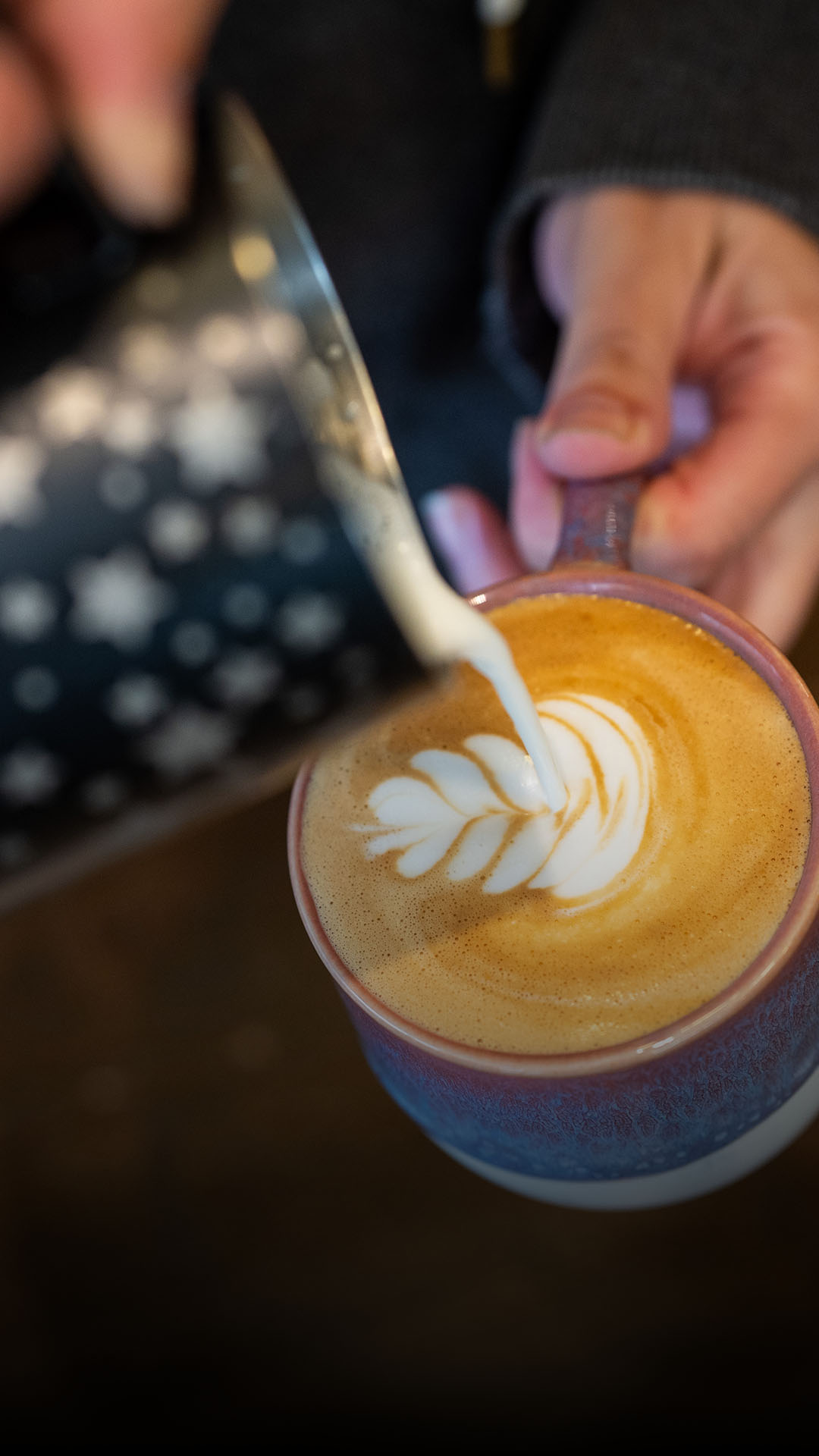 So gelingt das Latte-Art-Kunstwerk