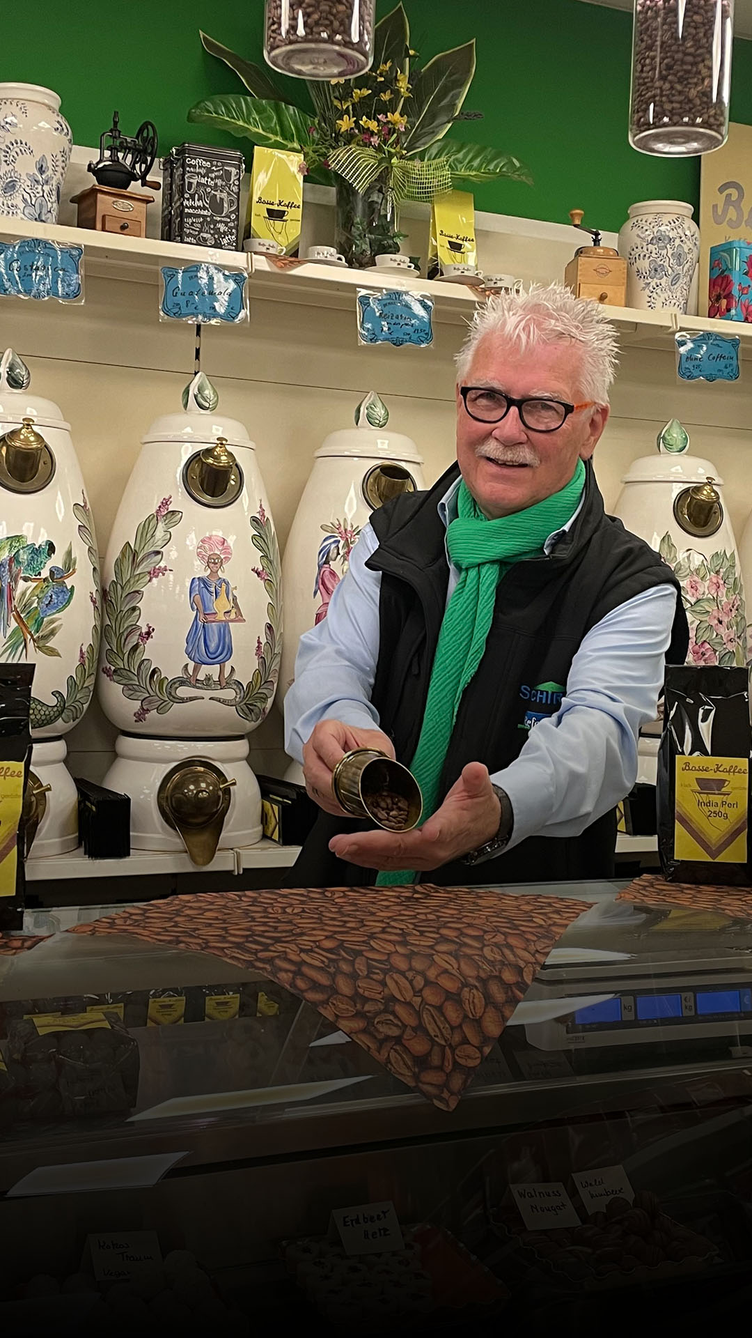 Seit 130 Jahren wird bei Schirm in Alfeld Kaffee geröstet