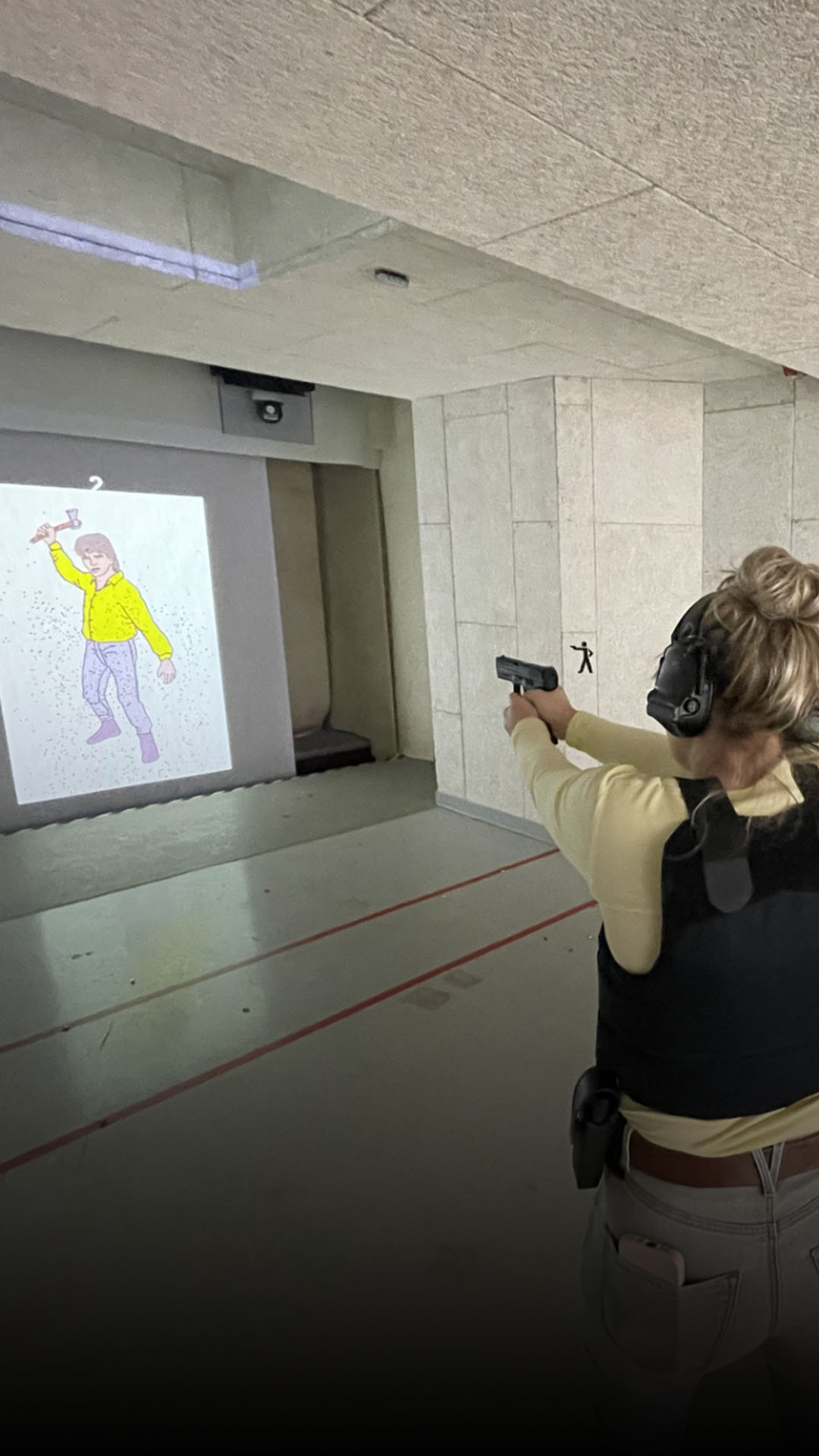 Zu Besuch beim Schießtraining der Polizei