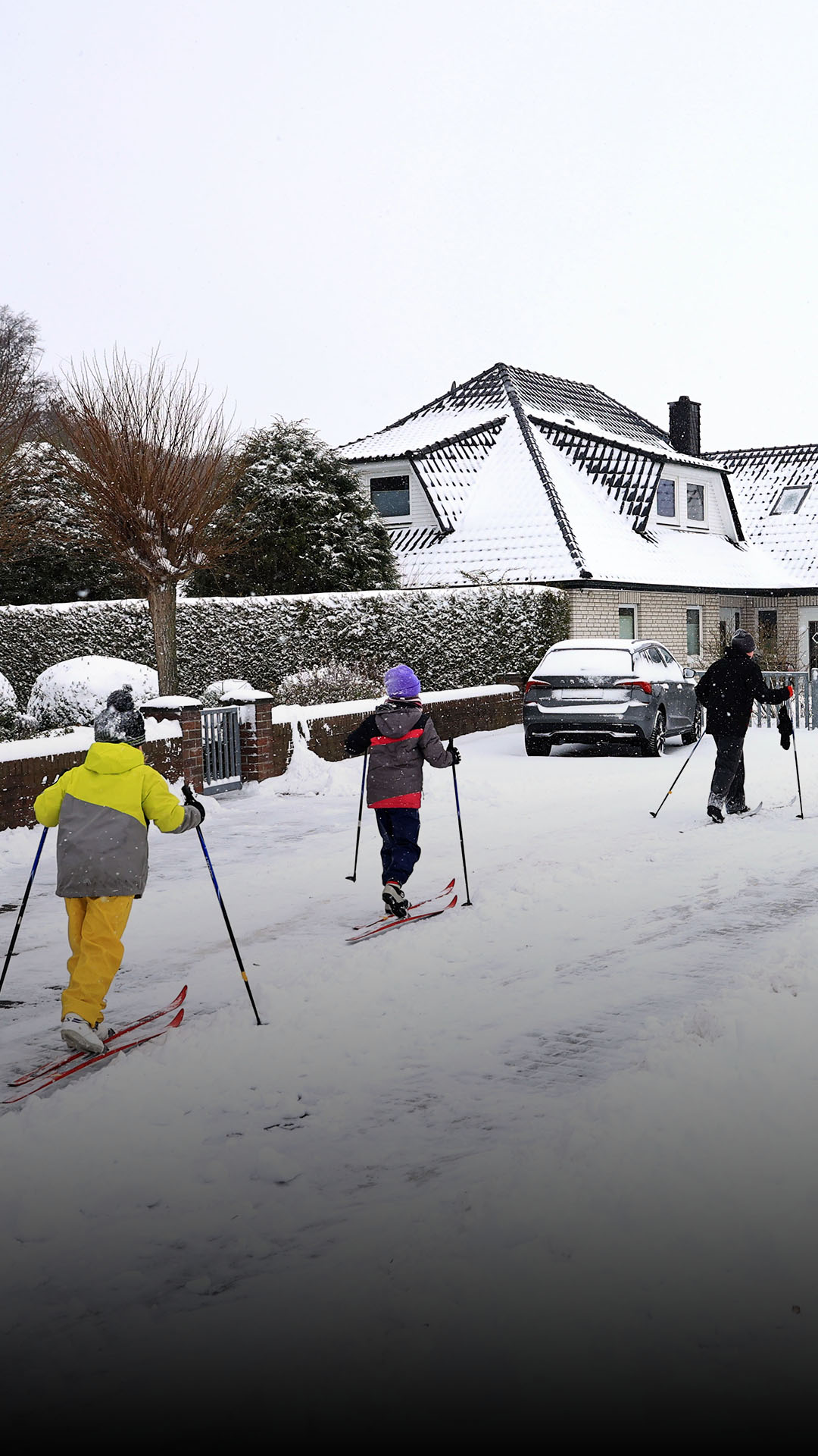 Schneegestöber im Landkreis und seine Folgen