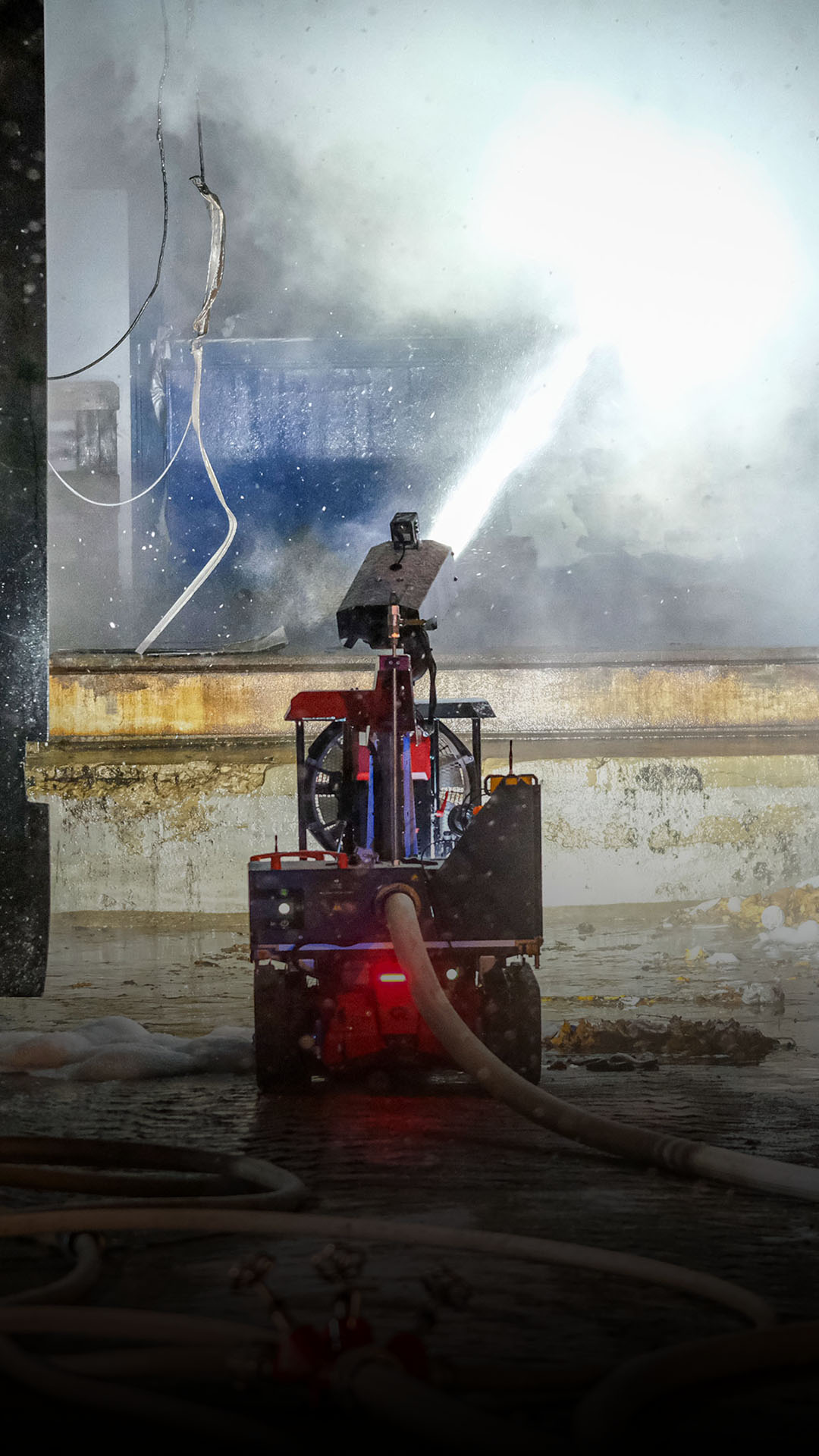 Nach Großbrand in Sorsum: Stundenlange Löscharbeiten