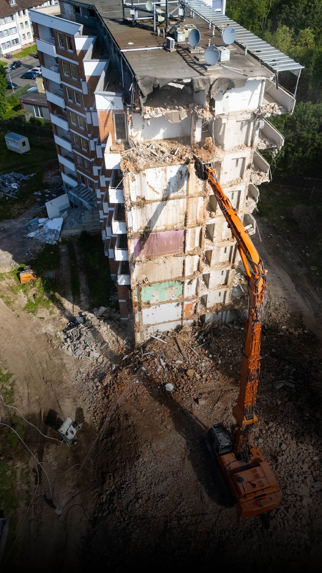 Hochhaus in Hildesheim wird abgerissen