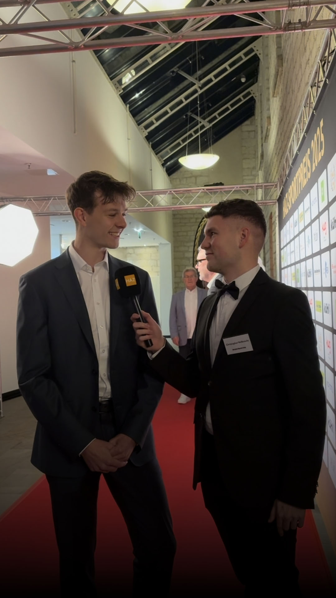 HAZ-Sportpreis: Nachgefragt auf dem roten Teppich