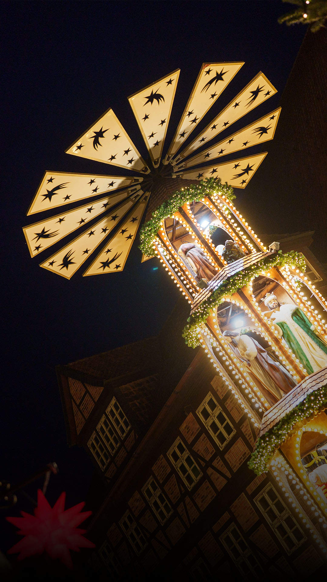 Der Hildesheimer Weihnachtsmarkt ist eröffnet