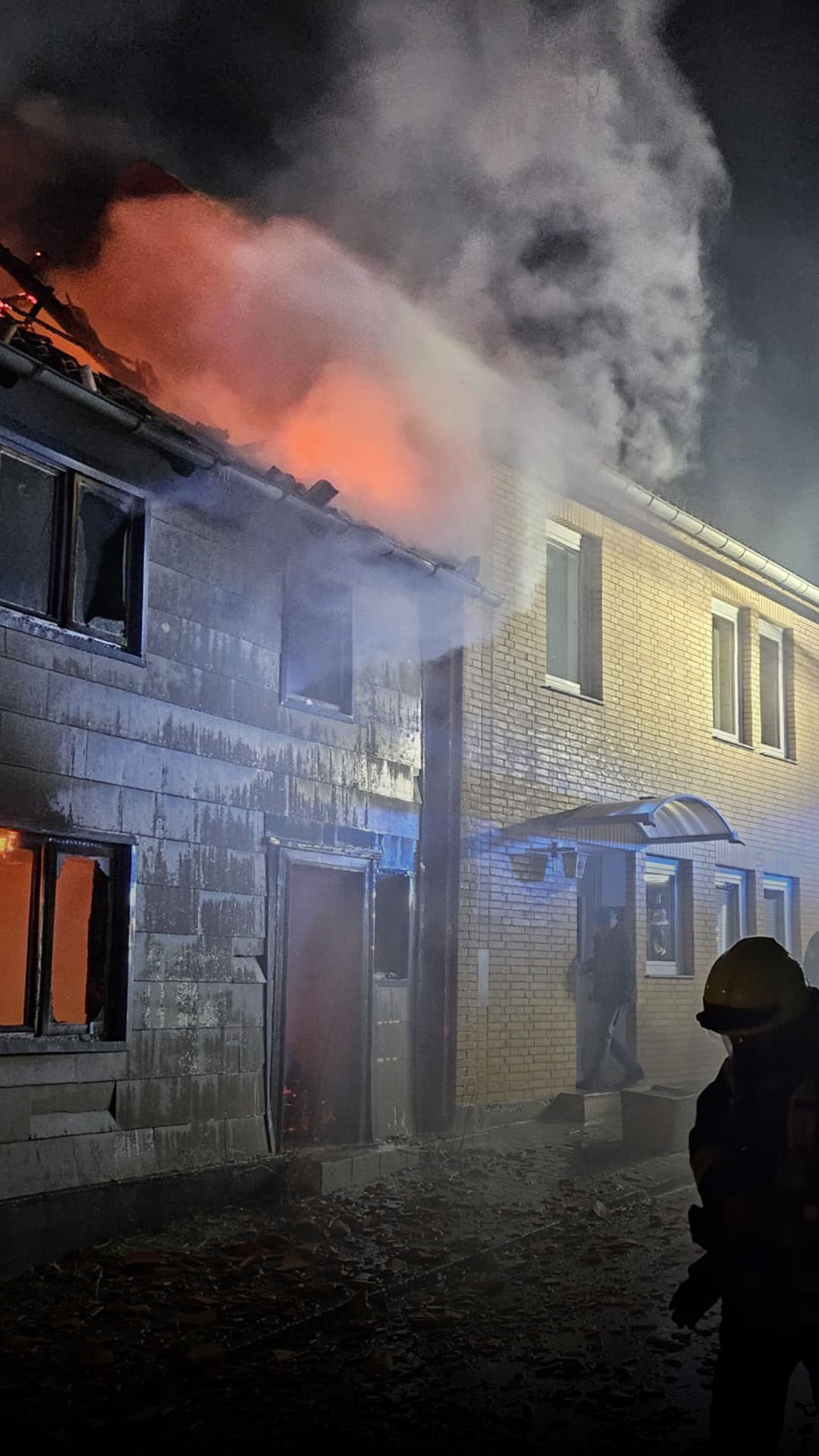 Wohnhaus in Eimsen brennt aus