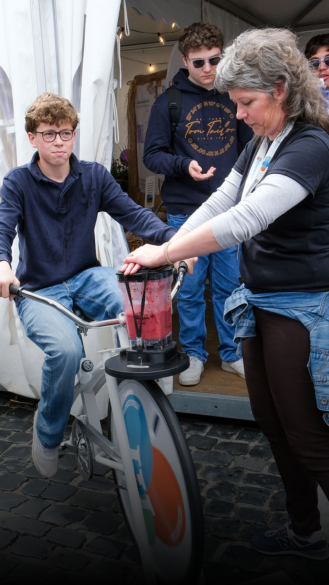 So läuft das Hi-Zukunftsfestival auf dem Marktplatz